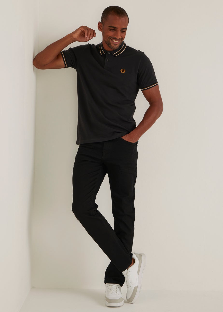Black Stretch Slim Fit Jeans