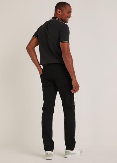 Black Stretch Slim Fit Jeans