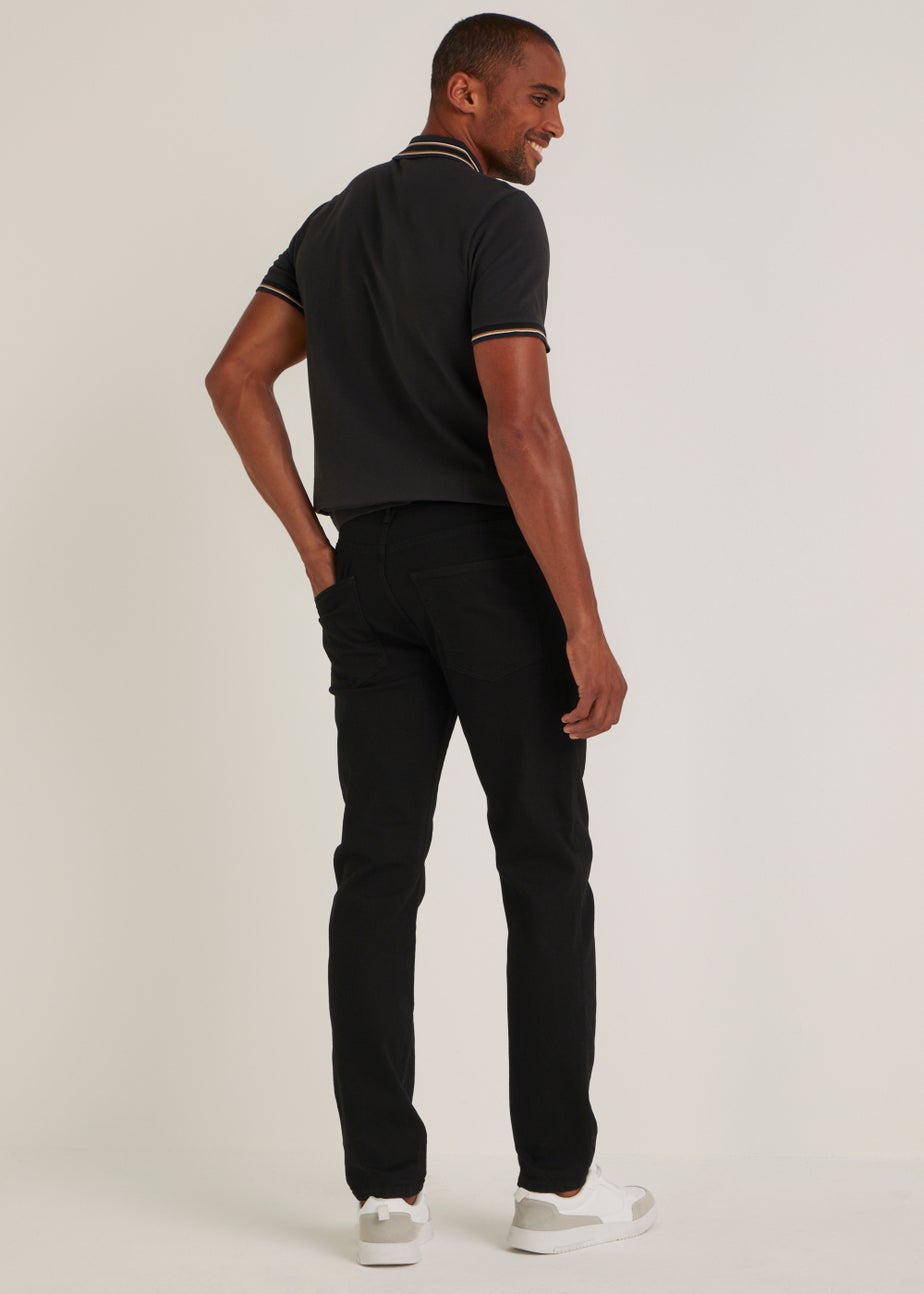 Black Stretch Slim Fit Jeans