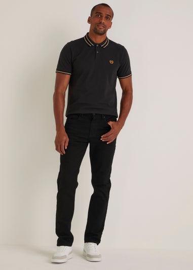 Black Stretch Slim Fit Jeans