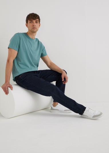 Rinse Wash Stretch Slim Fit Jeans