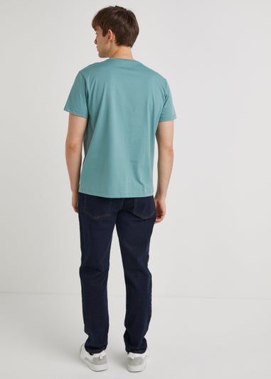 Rinse Wash Stretch Slim Fit Jeans