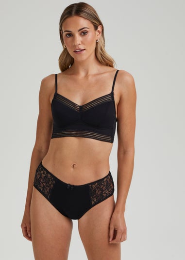 3 Pack Lace Modal Short Knickers