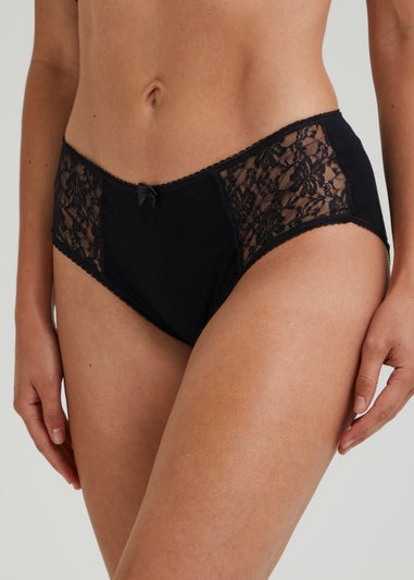 3 Pack Lace Modal Short Knickers