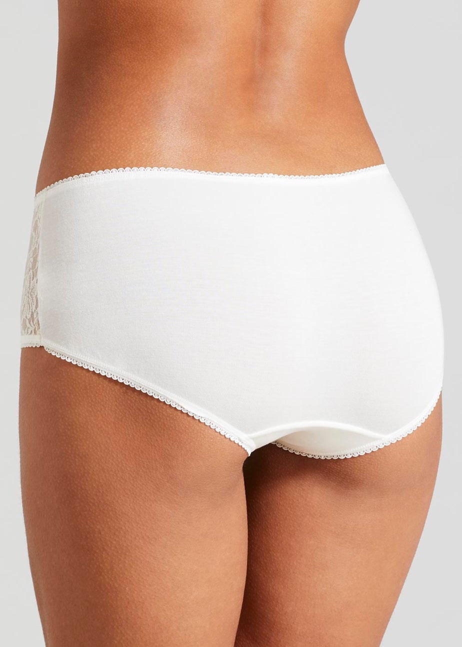 3 Pack Lace Modal Short Knickers