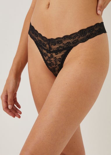 3 Pack Lace Thongs