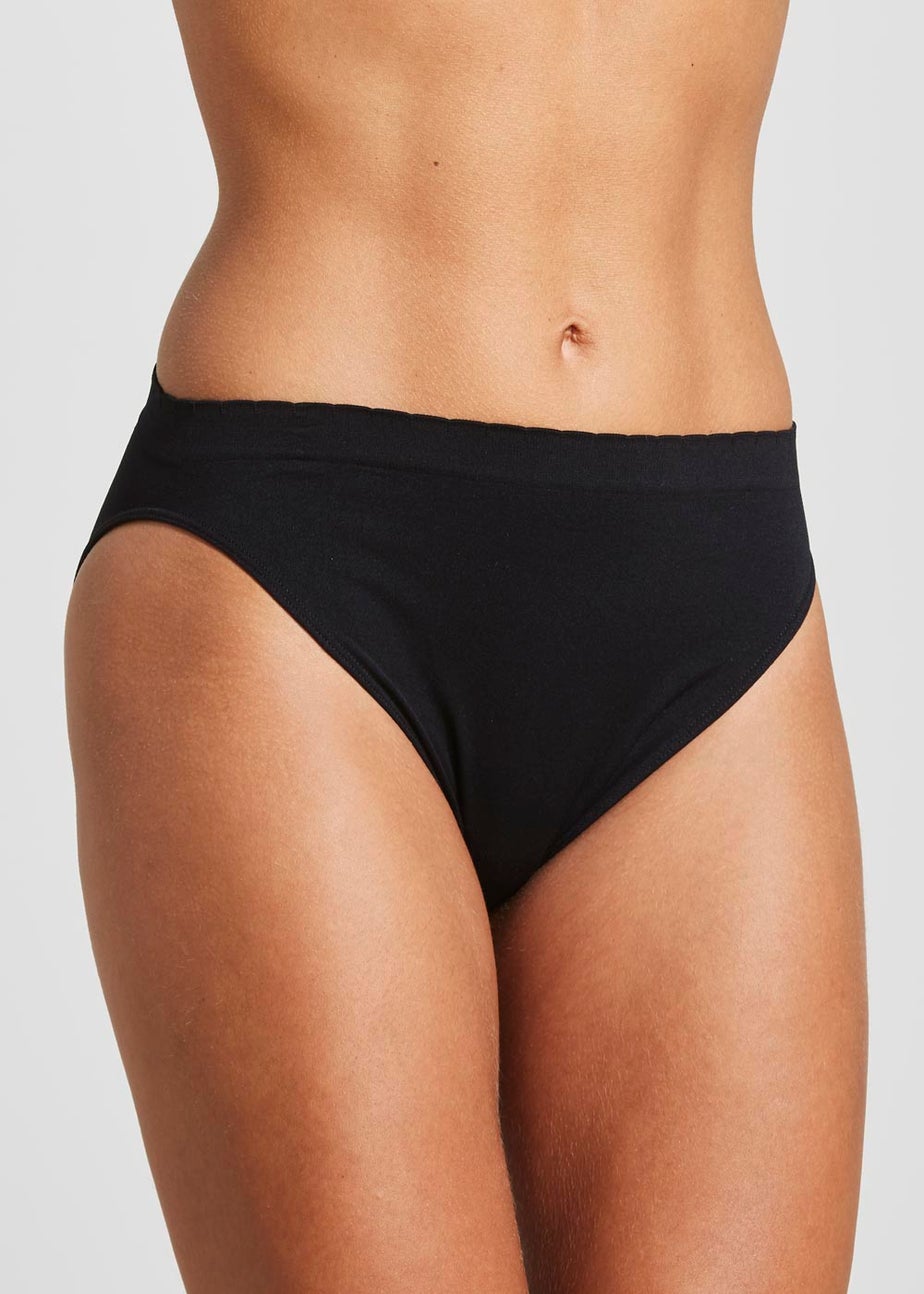 3 Pack Seamless High Leg Knickers