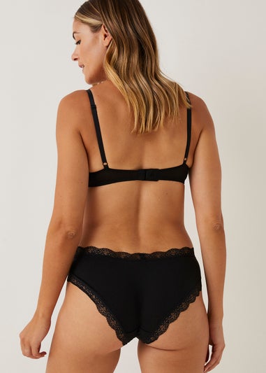 3 Pack Tulip Lace Trim Mini Knickers