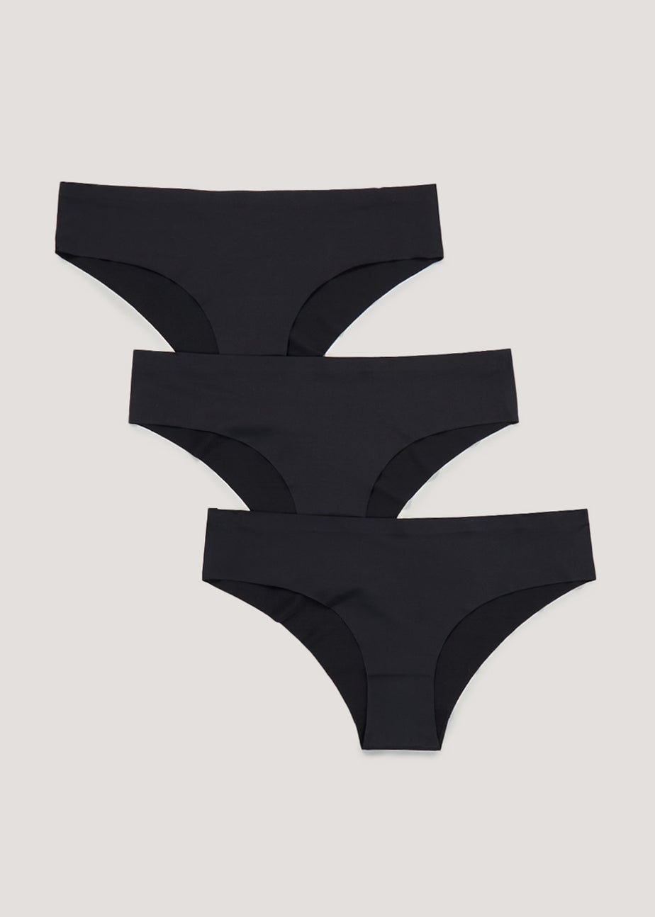 3 Pack No VPL Brazilian Knickers