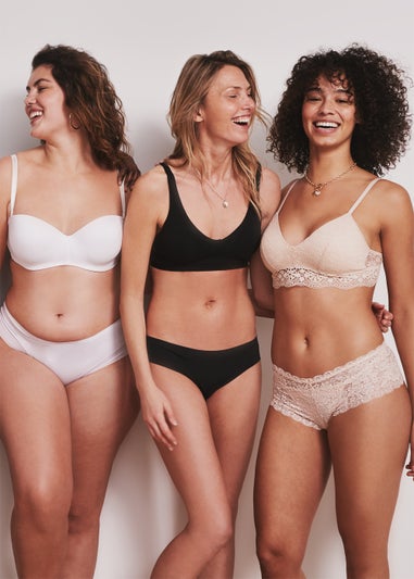 3 Pack No VPL Brazilian Briefs