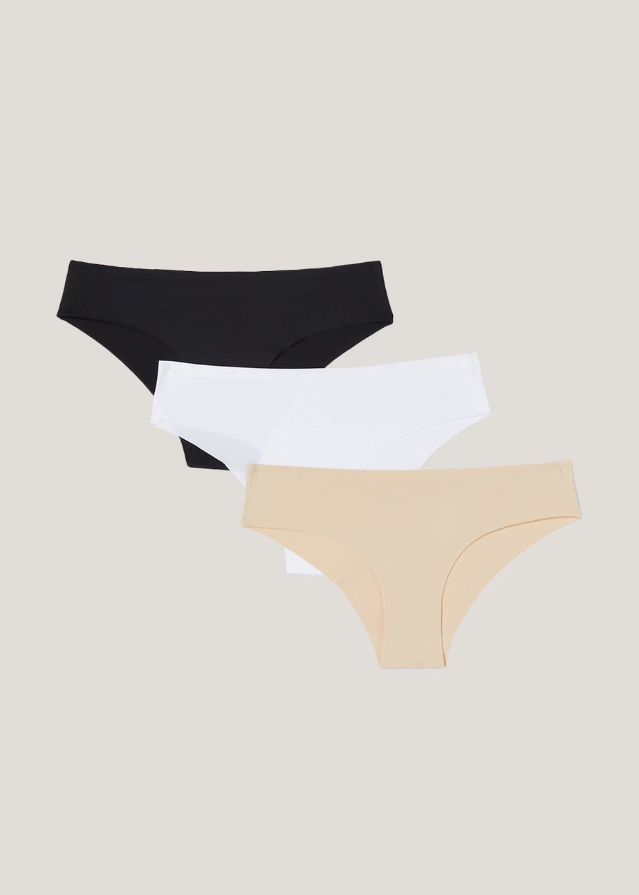 3 Pack No VPL Brazilian Knickers