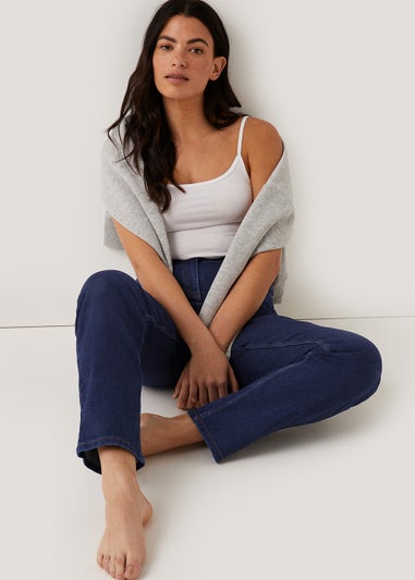 Grace Dark Wash Straight Fit Jeans