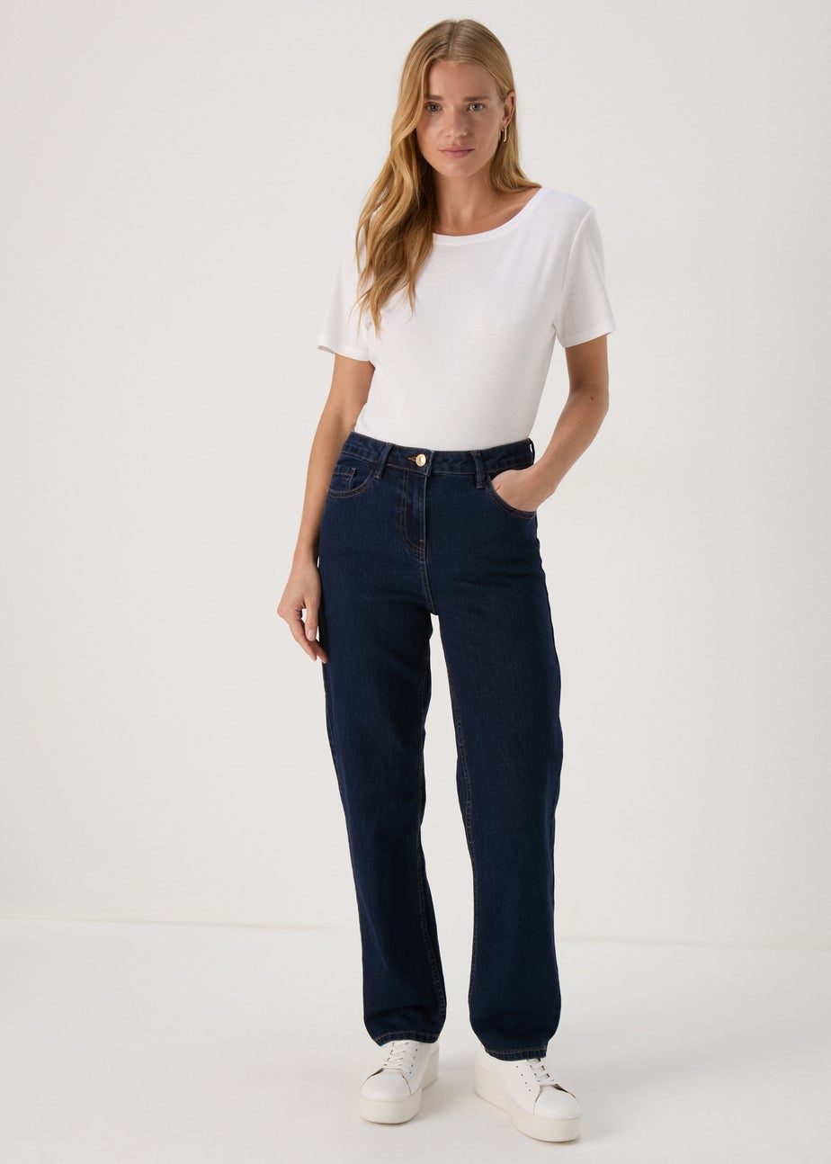 Grace Rinse Wash Straight Fit Jeans