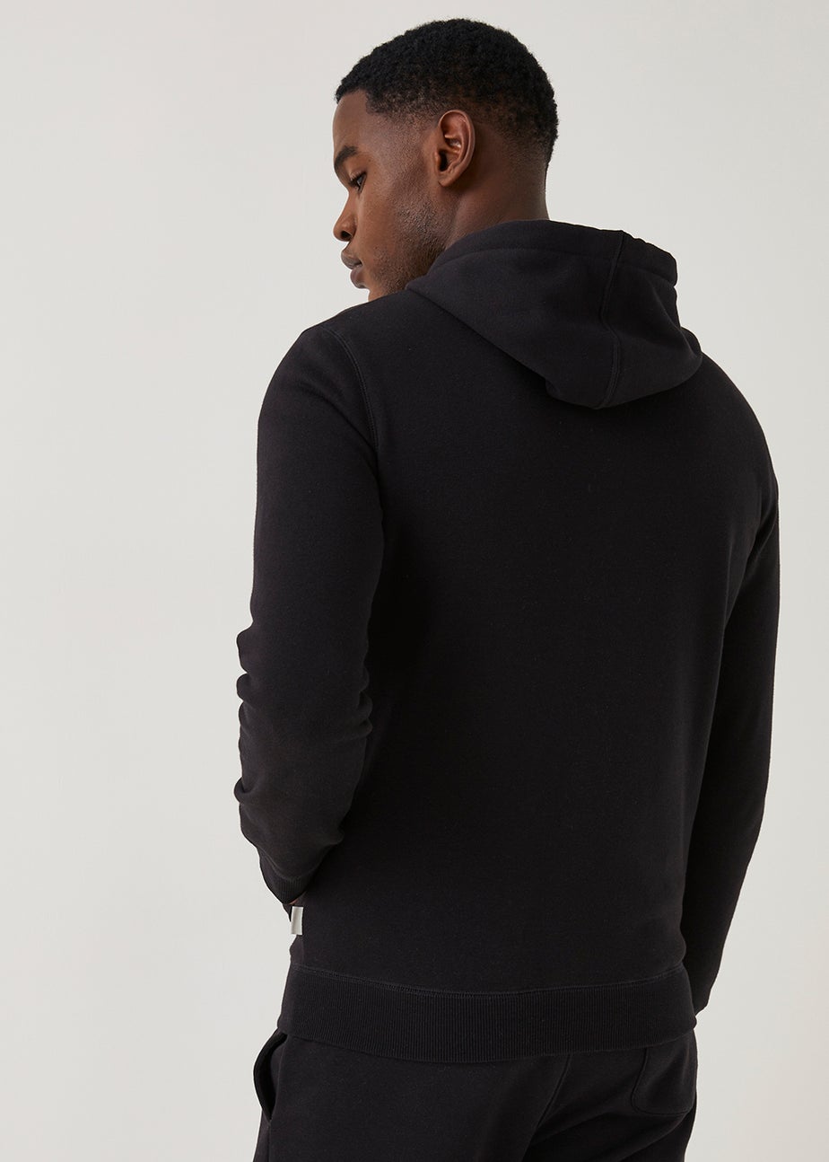 Black Zip Up Hoodie