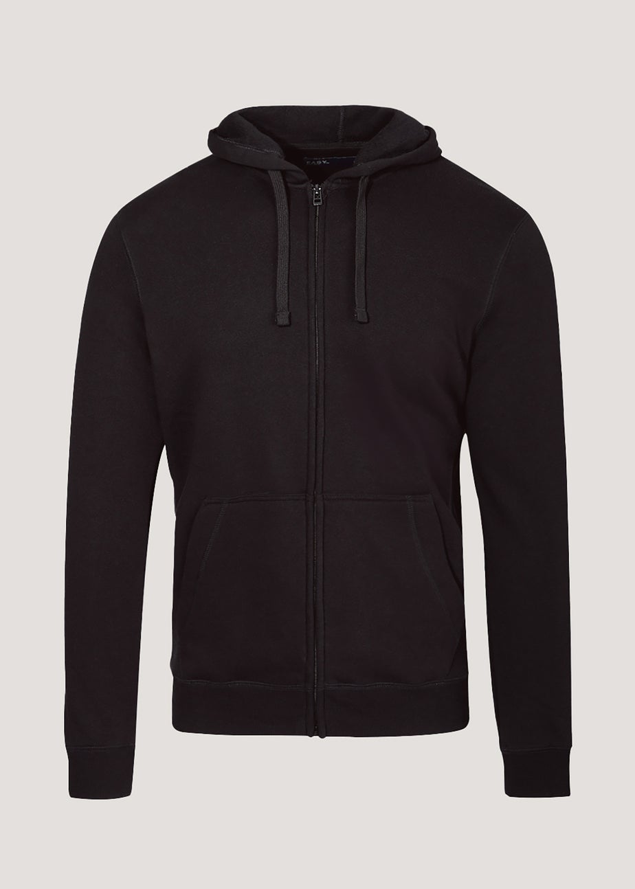 Black Zip Up Hoodie
