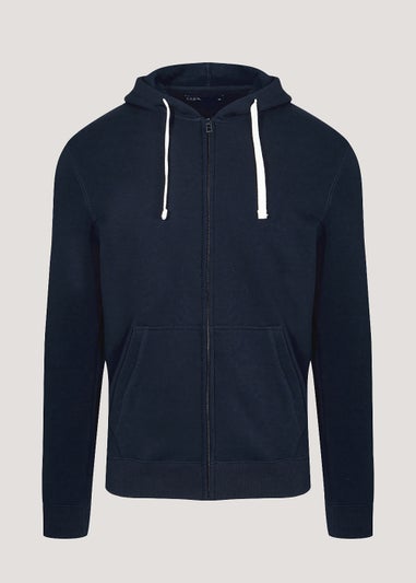 Navy Zip Up Hoodie