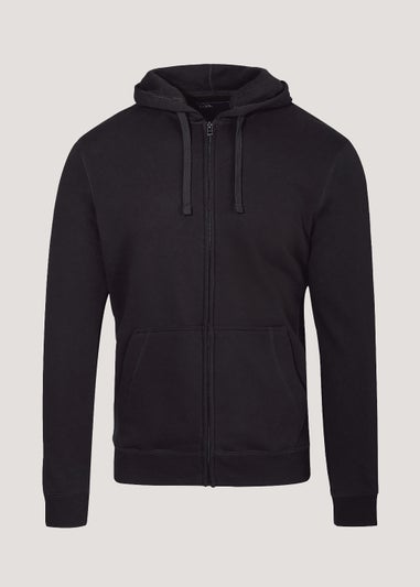 Black Pull-On Hoodie