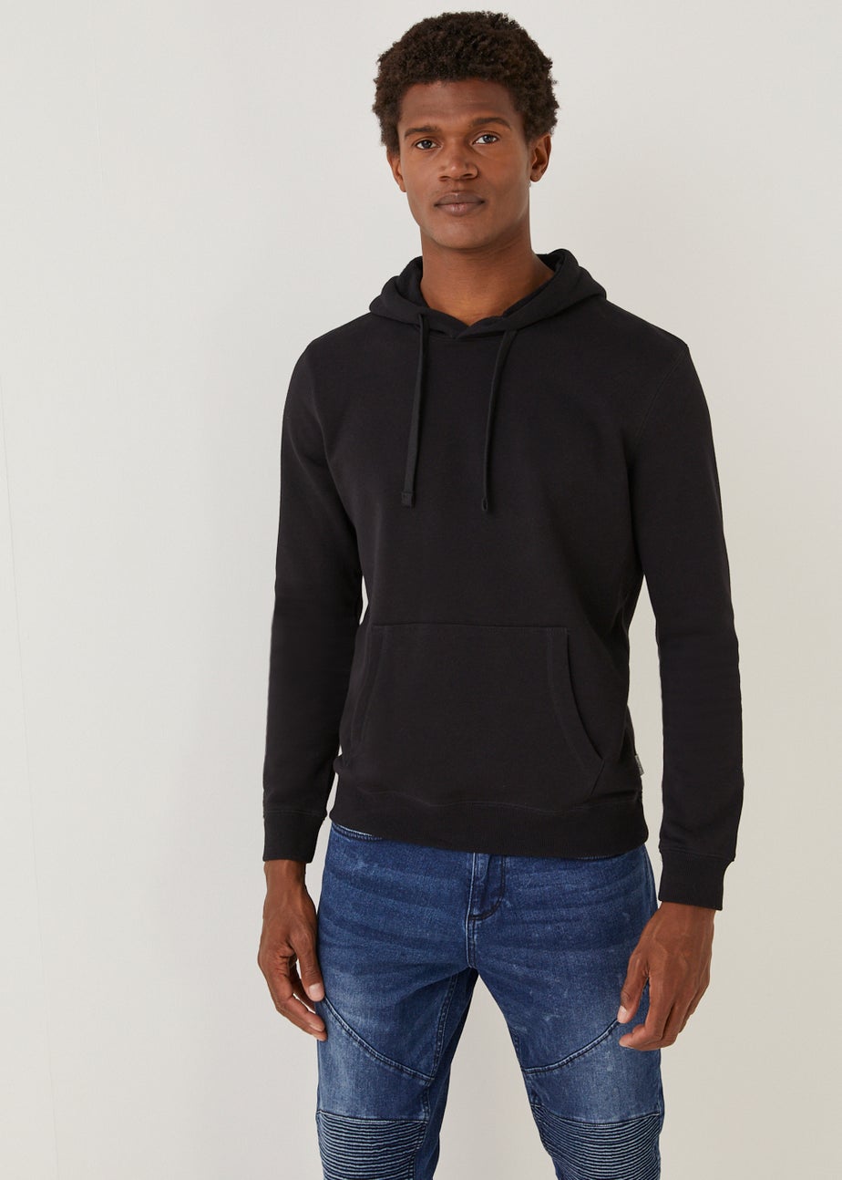 Black Pull-On Hoodie