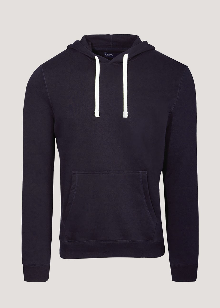 Navy Pull-On Hoodie
