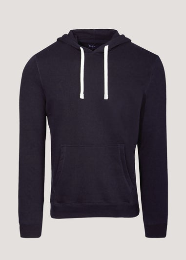 Navy Pull-On Hoodie