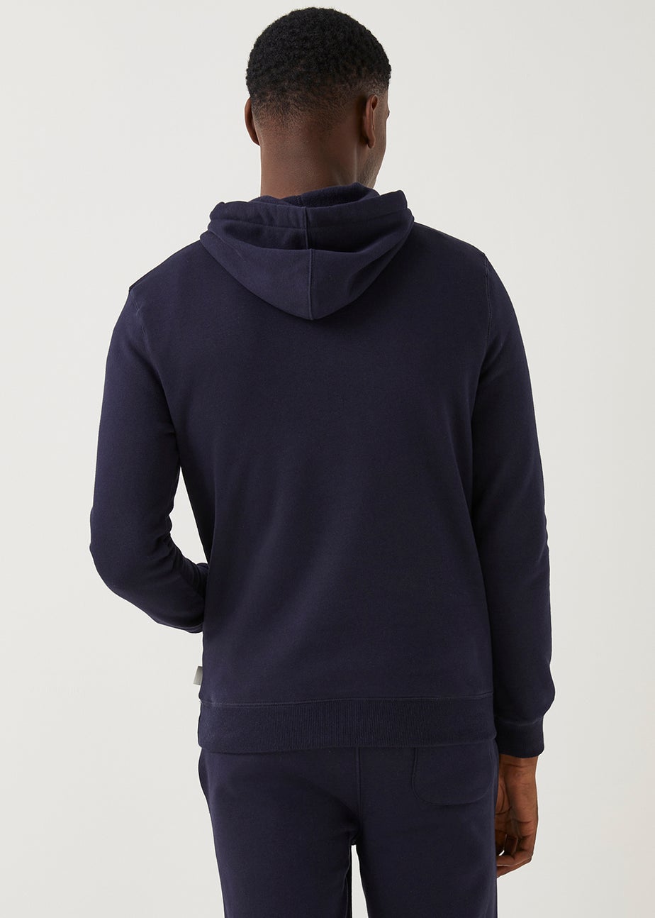 Navy Pull-On Hoodie