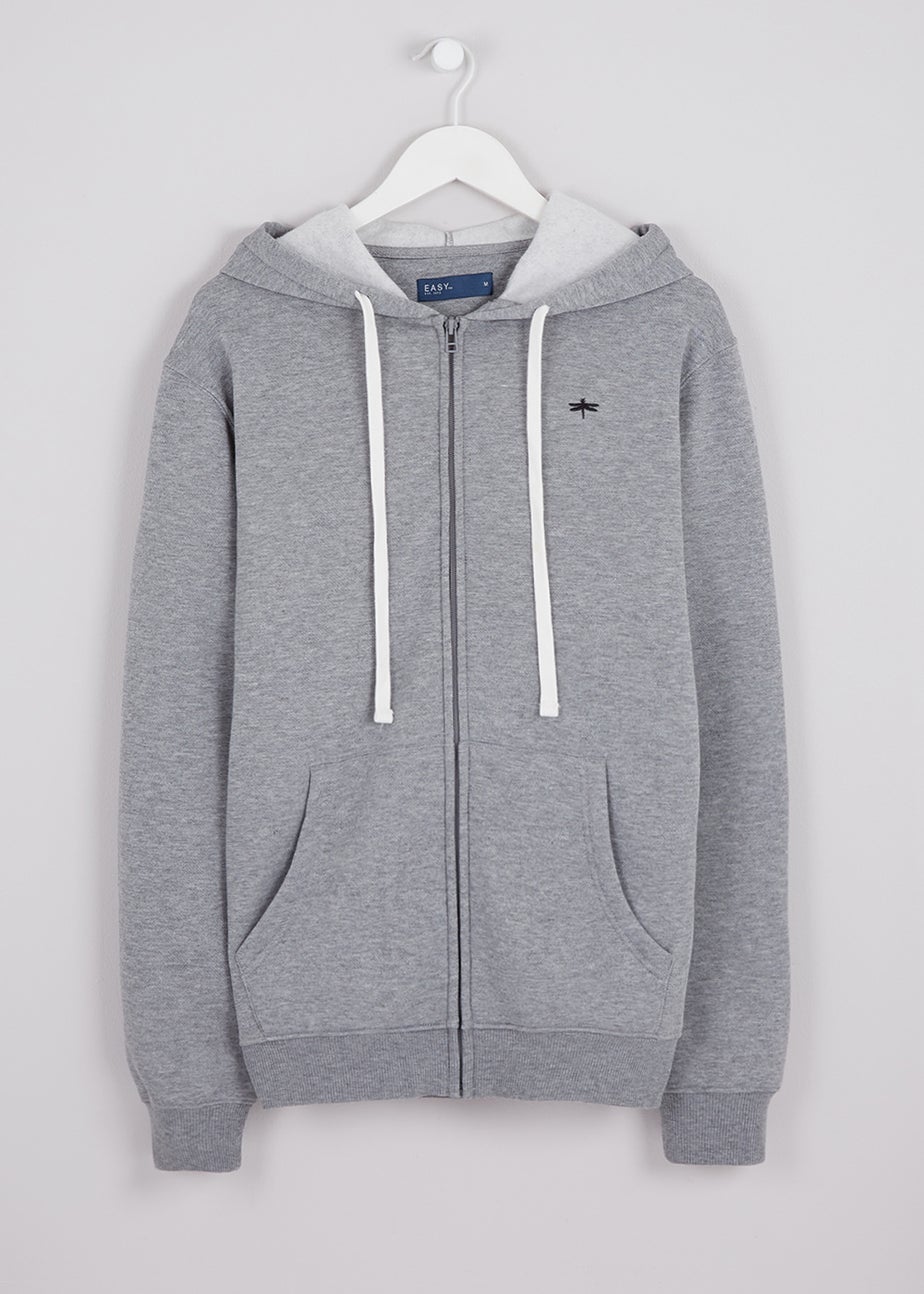Grey Zip Up Hoodie