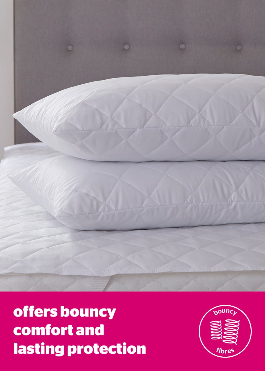 Silentnight Ultrabounce Pillow Protector Pair
