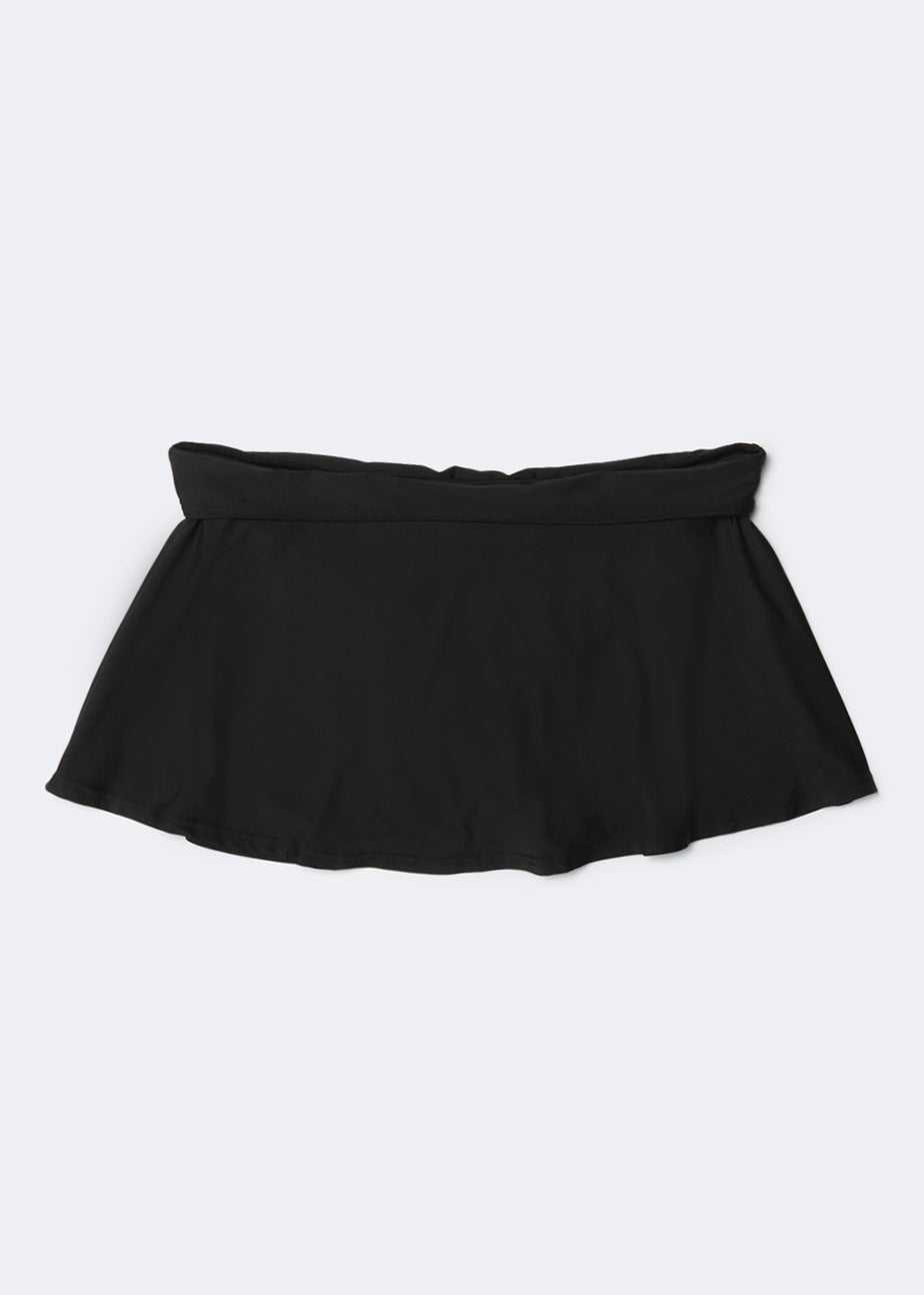 Black Skirted Bikini Bottoms