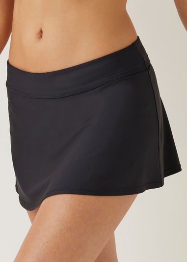Black Skirted Bikini Bottoms