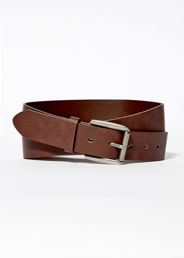 Brown PU Belt