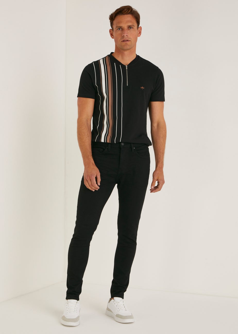 Black Stretch Super Skinny Jeans