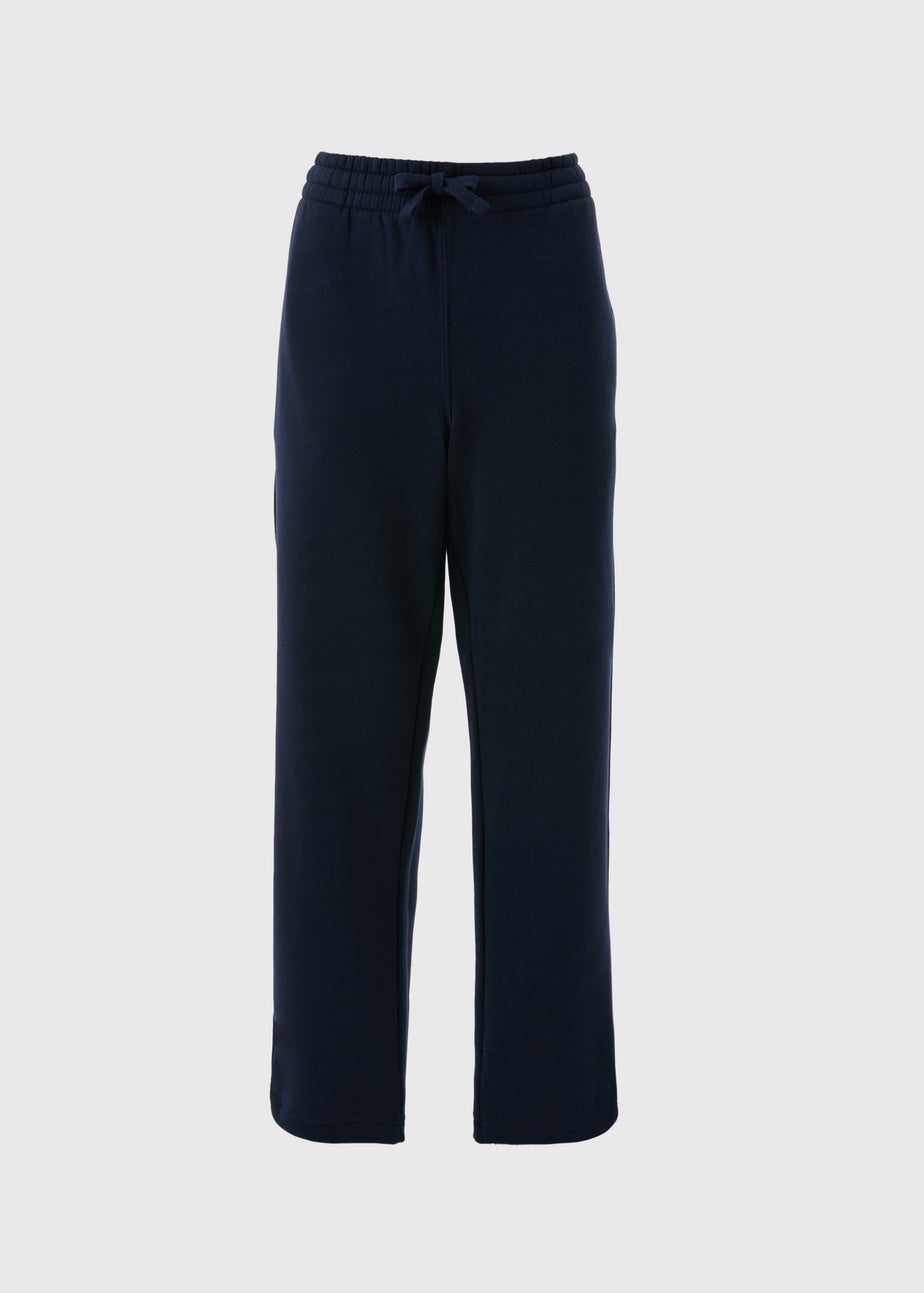 Navy Essential Straight Fit Joggers