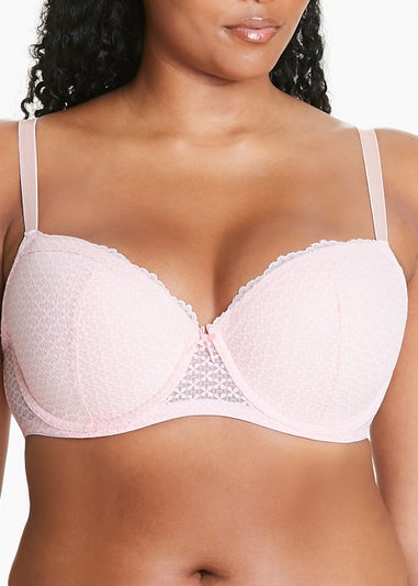 3 Pack DD+ Textured Lace T-Shirt Bras