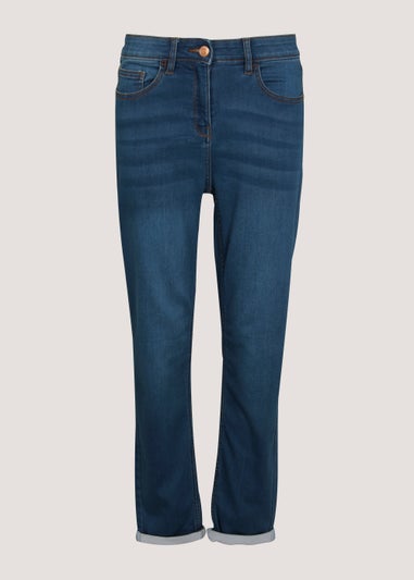 Jolie Dark Wash Relaxed Skinny Jeans