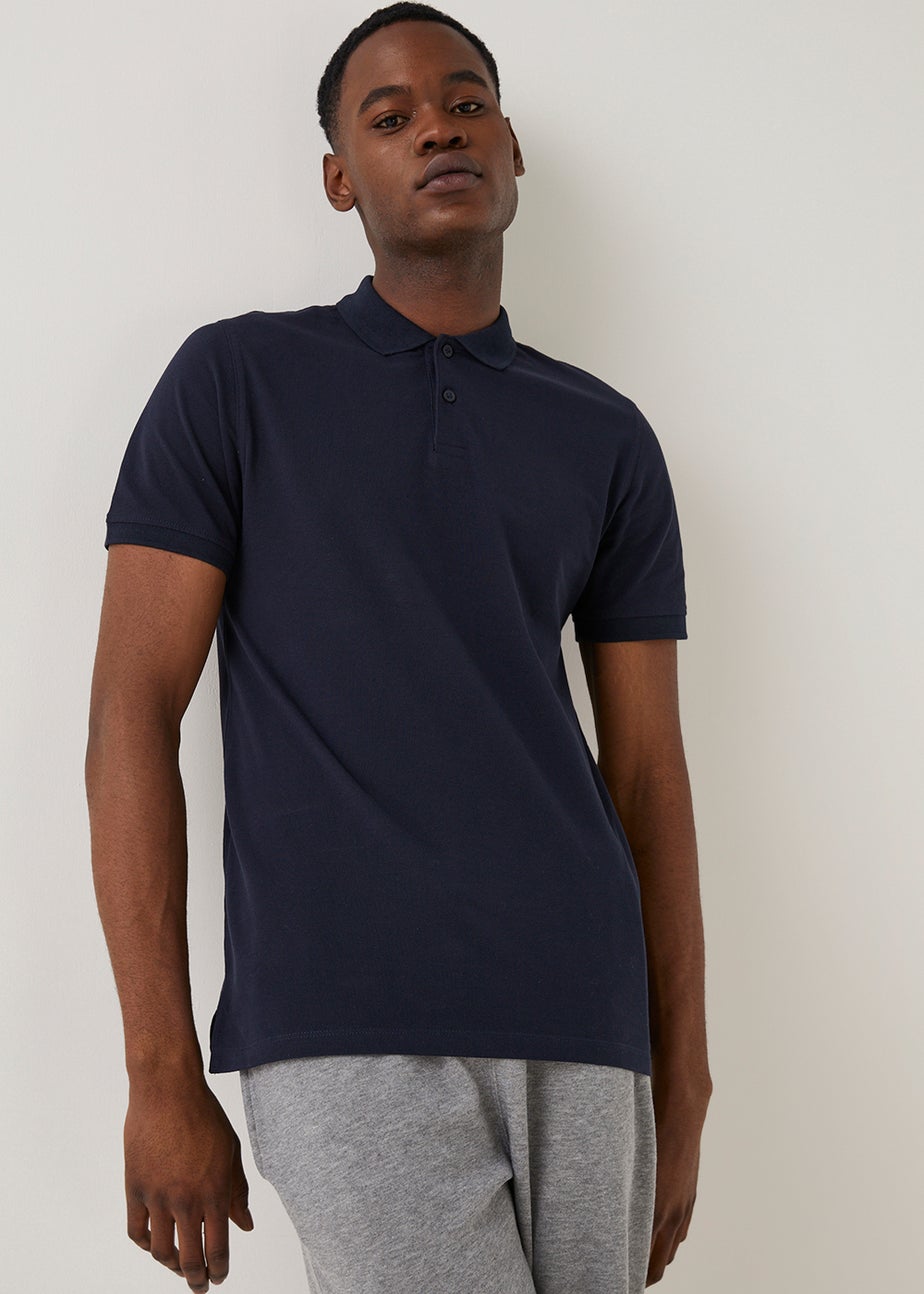 Navy Essential Polo Shirt