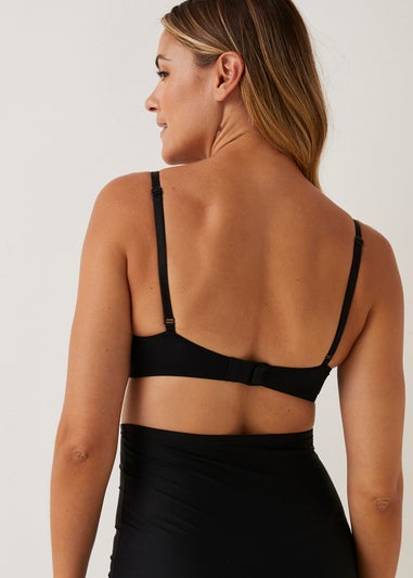 2 Pack Black & White Smooth Plunge Bras