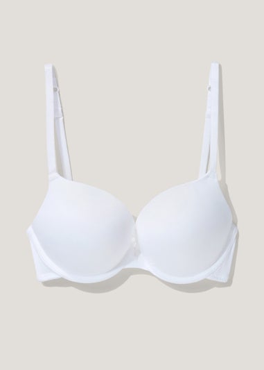 White Super Enhance Bra