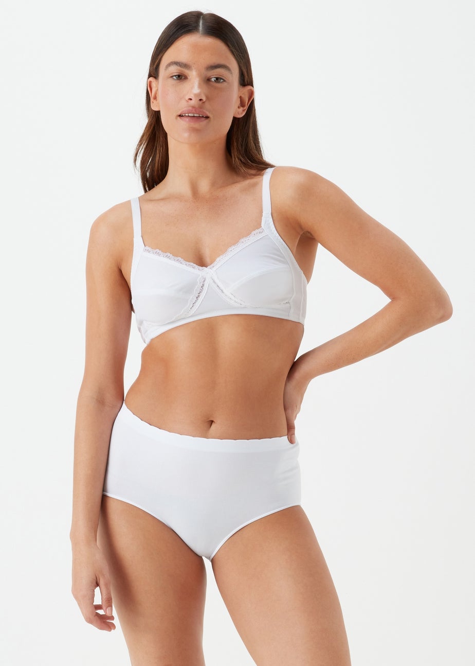 2 Pack Non Wired Cross Over Bras