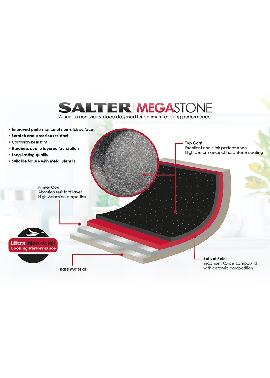 Salter Megastone Frying Pan (28cm)