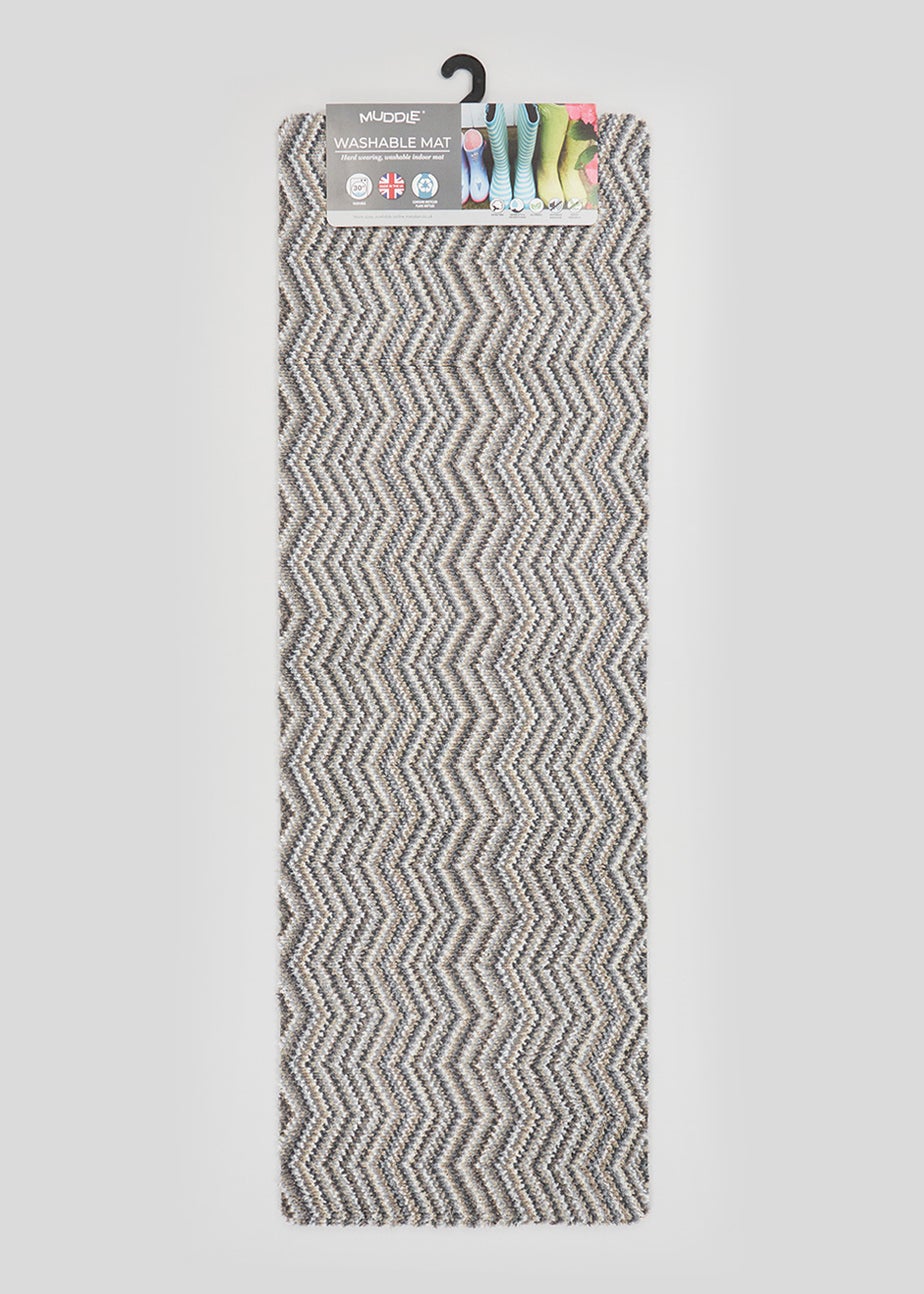 Chevron Muddle Mat (150cm x 50cm)