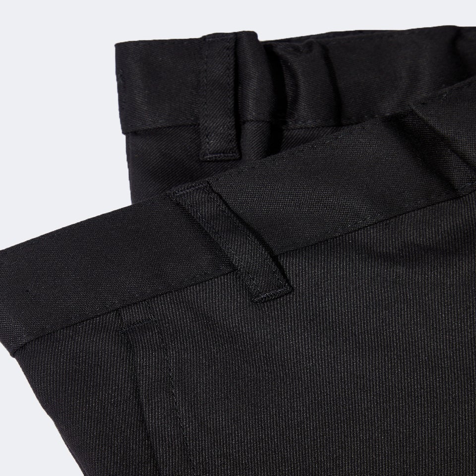 Boys 2 Pack Black Skinny Fit School Trousers (6-16yrs)