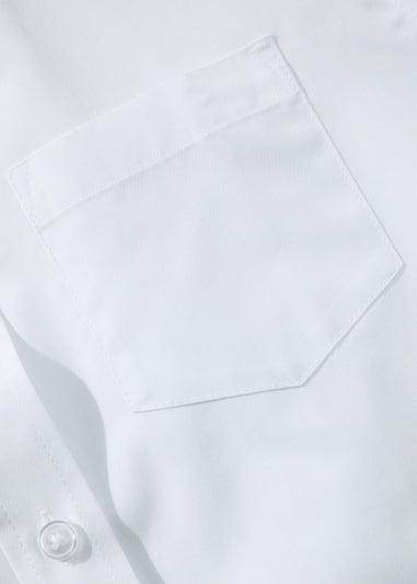 Boys 5 Pack White School Shirts (4-16yrs)