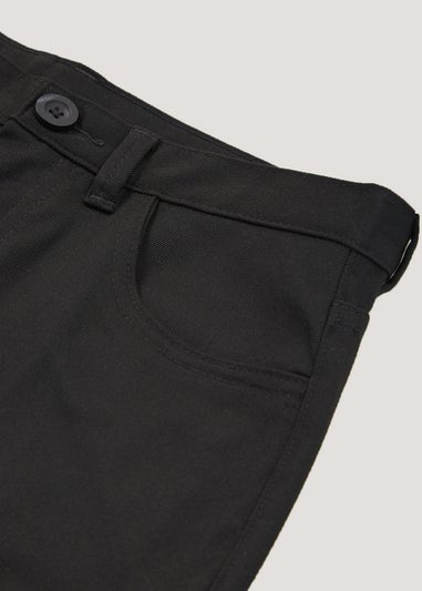 Boys Black School Jeans (4-16yrs)