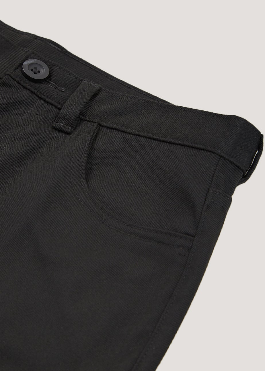 Boys Black School Jeans (4-16yrs)