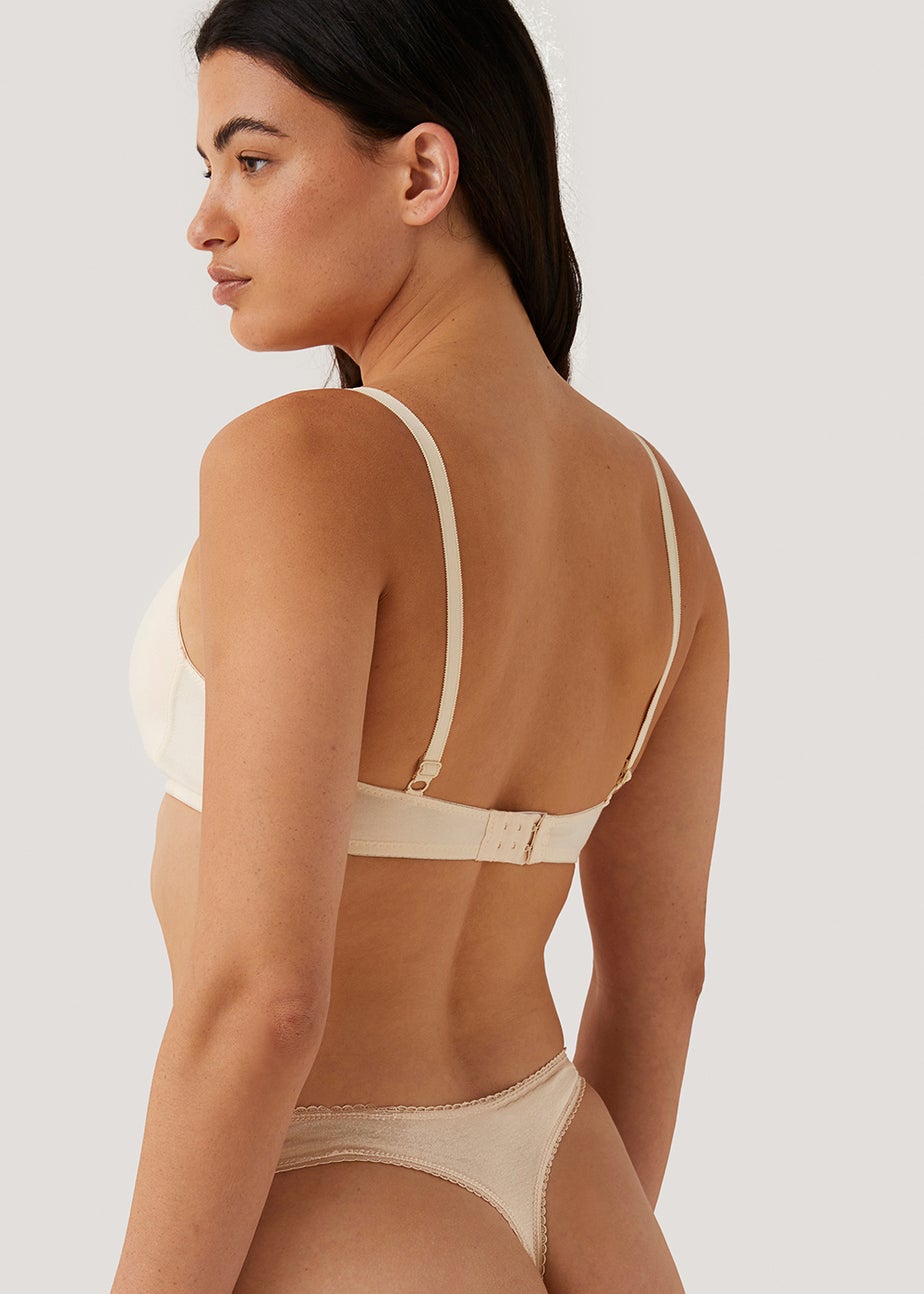 5 Pack Lace Trim Thongs