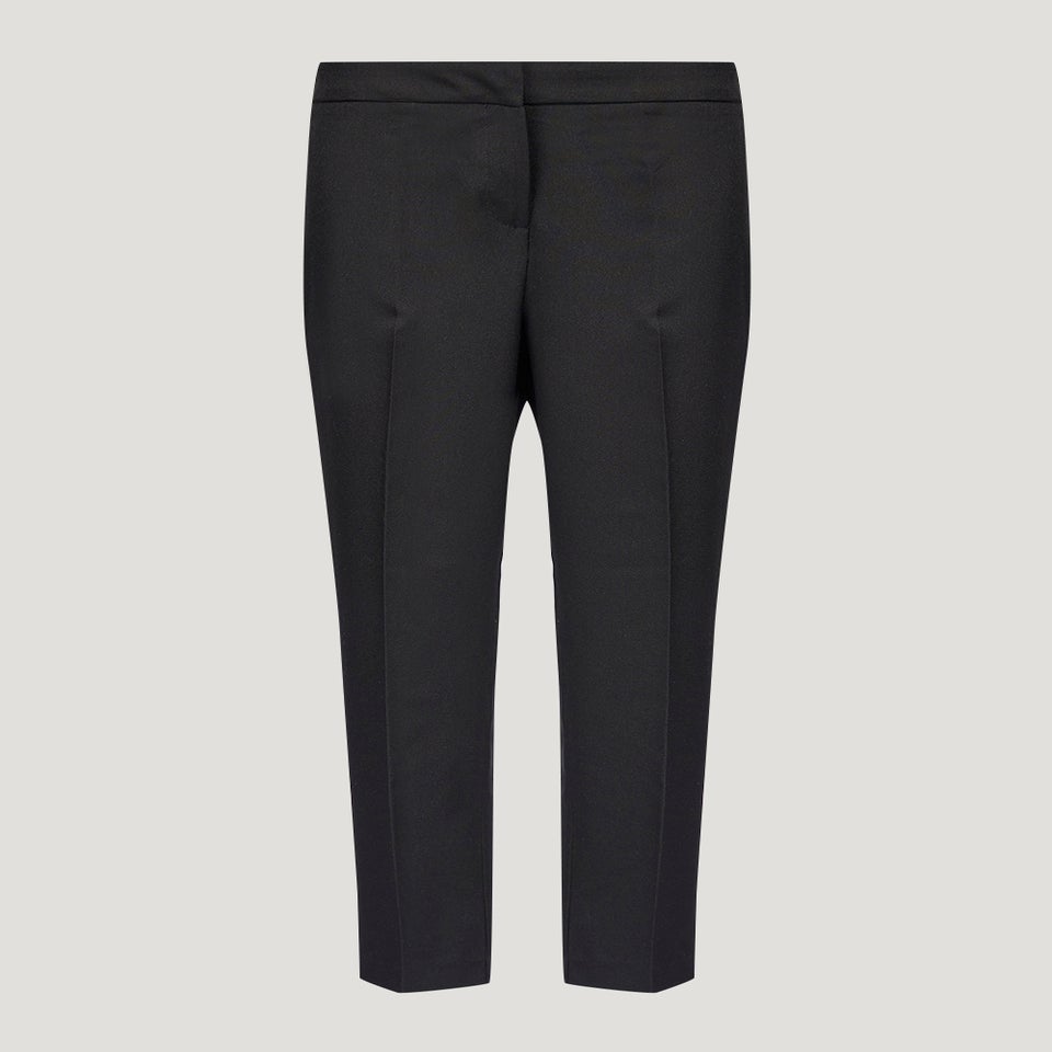 Et Vous Black Straight Fit Trousers (Long Length)