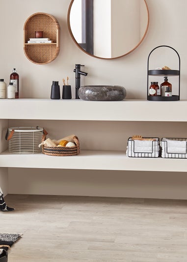 Chunky Ceramic Bathroom Tumbler (12cm x 9cm)