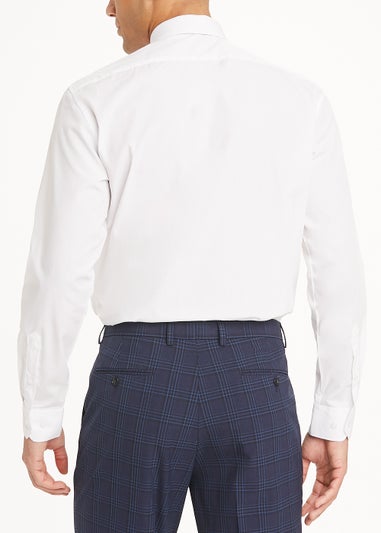 Taylor & Wright White Regular Fit Shirt & Tie Set