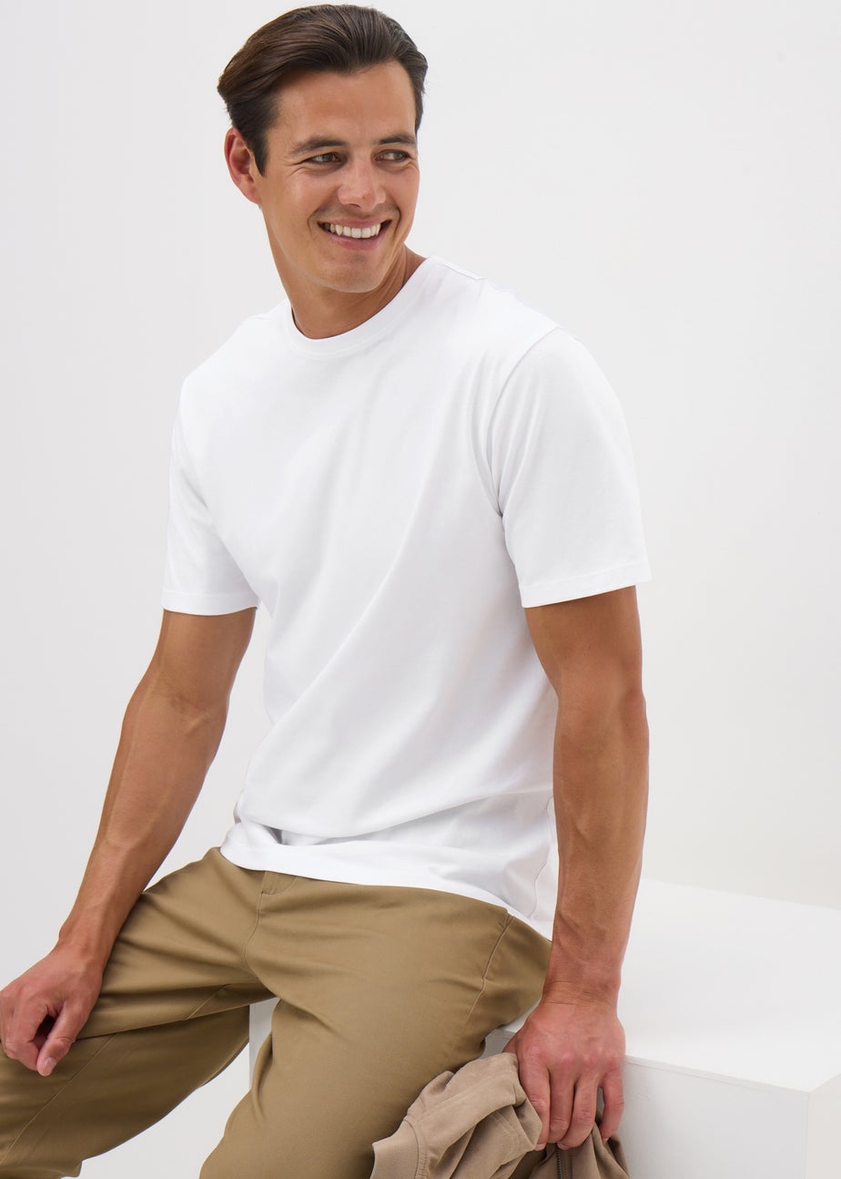 White Essential Crew Neck T-Shirt