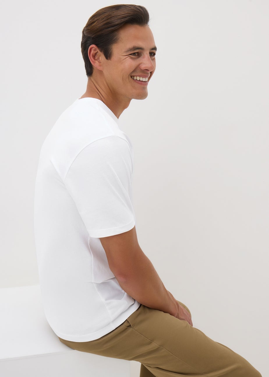 White Essential Crew Neck T-Shirt